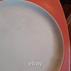 Vintage Salem USA Tricorne Mandarin Set of 6 Dinner Luncheon Plates