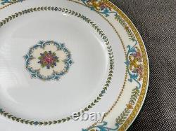 Vintage Wedgwood Porcelain Kynance Pattern Set of 12 Dinner Plates 10 3/4