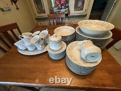 Vintage china dinner plate sets