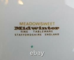Vtg 1960's retro Midwinter Meadowsweet Dinner Service Set. 6 place/plate setting