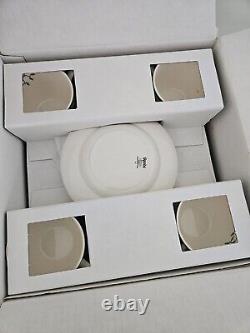 Vtg Spode England Christmas Tree 20 Piece Starter Set Plates Cups Saucers NIB