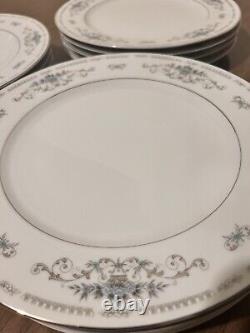 Wade Diane Fine Porcelain China of Japan Dinner Plate 10.25 Set of 12 Plates