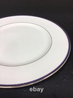 Waterford Lismore Diamon Lapis Dinner Plate Set of 4 NEW