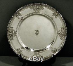 Watson Co. Sterling Dinner Plates (2) NAVARRE c1910 LAST SET