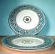 Wedgwood Florentine Turquoise Dinner Plate Set Of 4 Made In Uk New