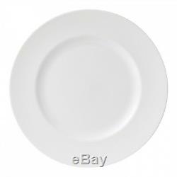 Wedgwood White China Dinner Plates, Set of 4