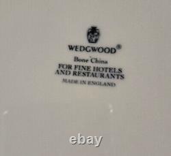 Wedgwood White Picasso For Fine Hotels & Restaurants 12 Dinner Plate Set of 6