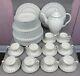 White Johnson Brothers Dreamland Dinner Set Service. 10 Place Settings. Plates