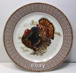 William Sonoma Plymouth Gate Turkey Dinner Plates 10.5 (Set of 4 or Set of 6)