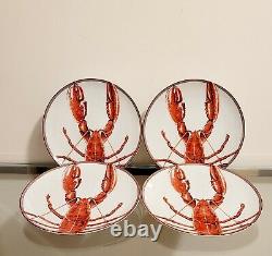 Williams Sonoma Maritime Seafood Lobster Dinner & Salad Plates Set of 8