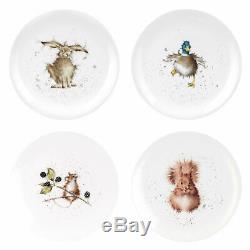 Wrendale Designs 16 Piece Tableware set Dinner Plates Side Plates Bowls